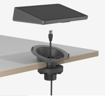 Logitech Tap Riser Mount | Elevated table mount with swivel | cable ...